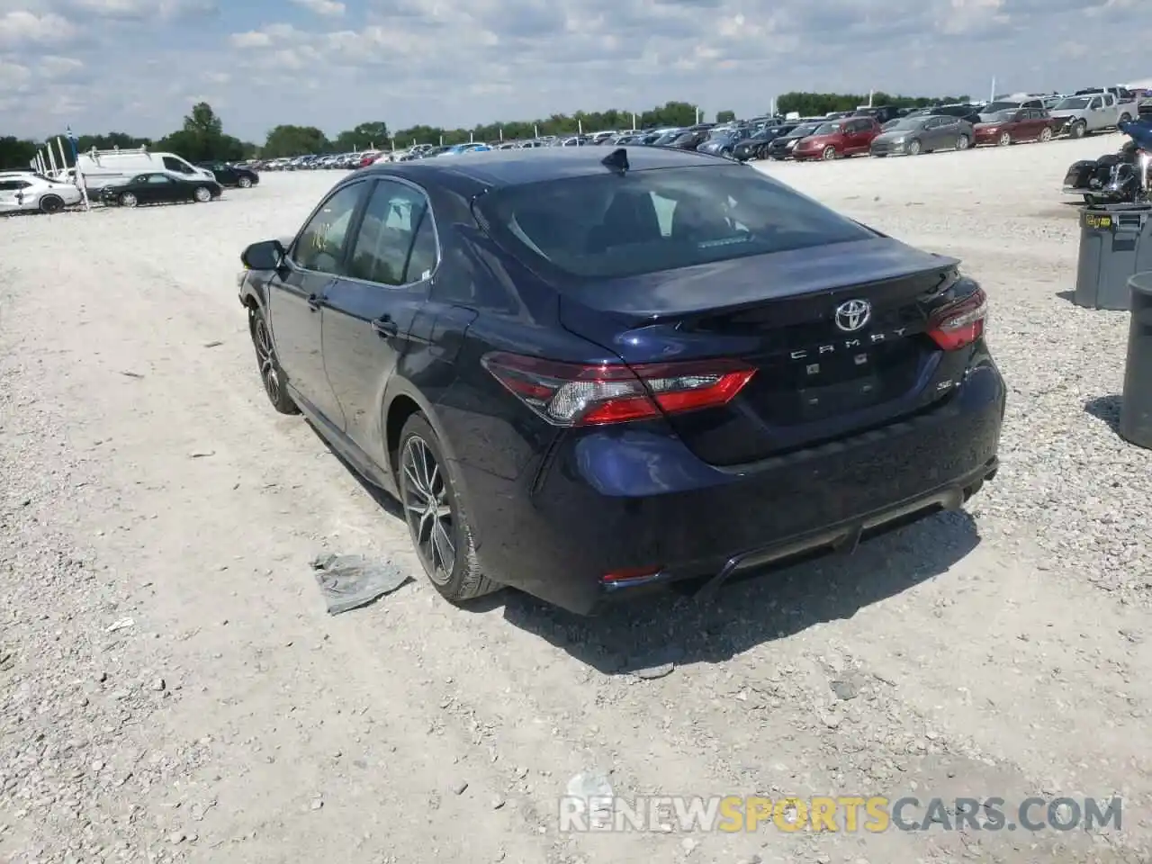 3 Photograph of a damaged car 4T1G11AKXNU628659 TOYOTA CAMRY 2022