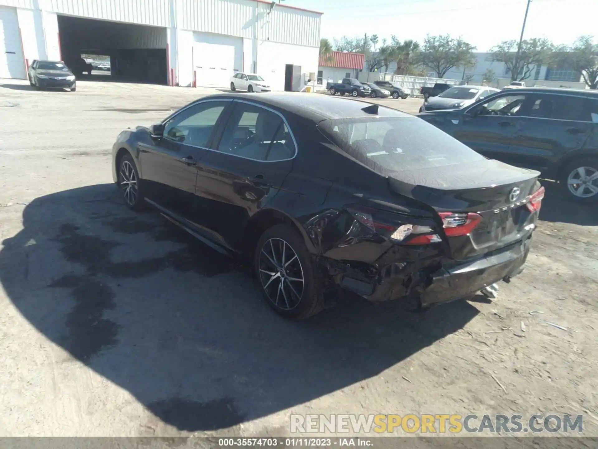 3 Photograph of a damaged car 4T1G11AKXNU643498 TOYOTA CAMRY 2022