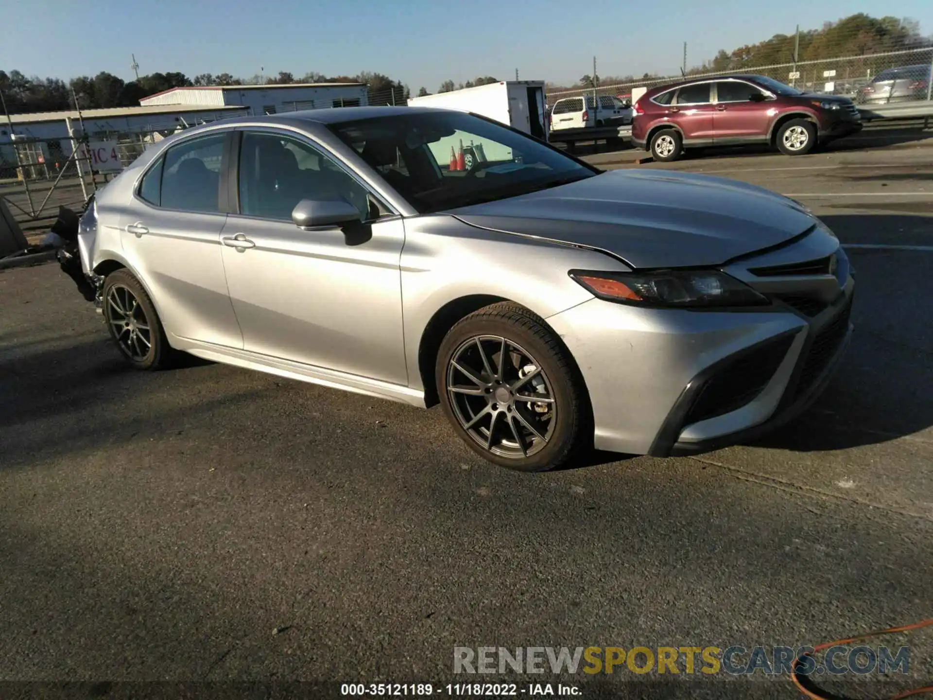 1 Photograph of a damaged car 4T1G11AKXNU648992 TOYOTA CAMRY 2022