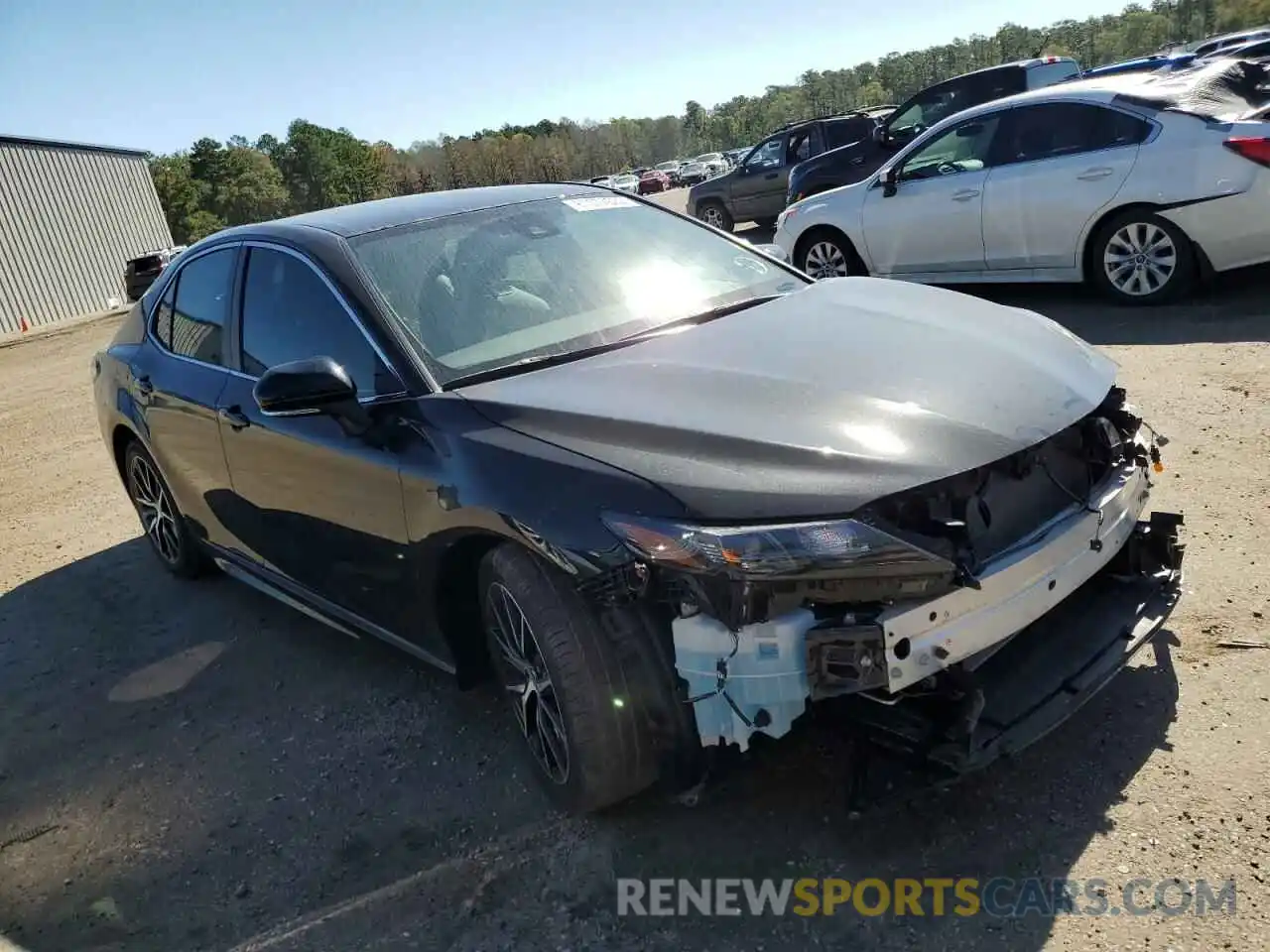 1 Photograph of a damaged car 4T1G11AKXNU650855 TOYOTA CAMRY 2022