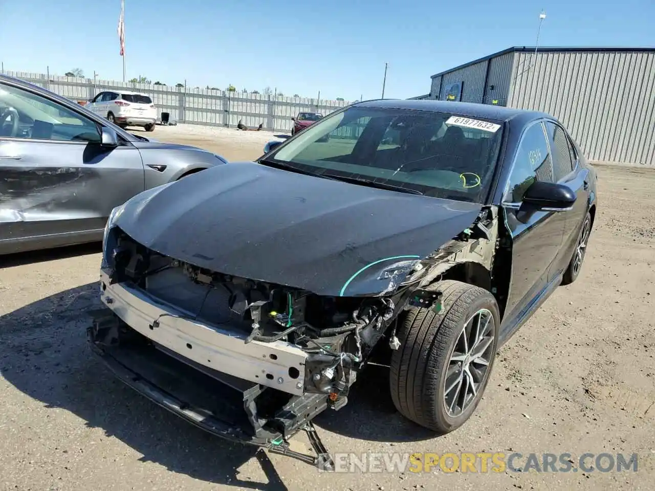 2 Photograph of a damaged car 4T1G11AKXNU650855 TOYOTA CAMRY 2022