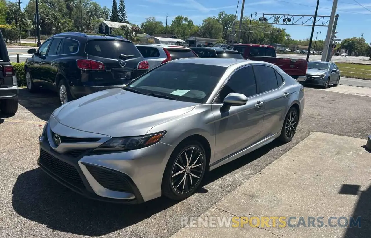 2 Photograph of a damaged car 4T1G11AKXNU655151 TOYOTA CAMRY 2022