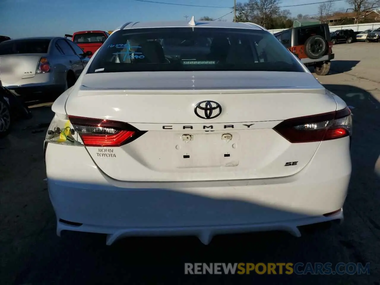 6 Photograph of a damaged car 4T1G11AKXNU662035 TOYOTA CAMRY 2022