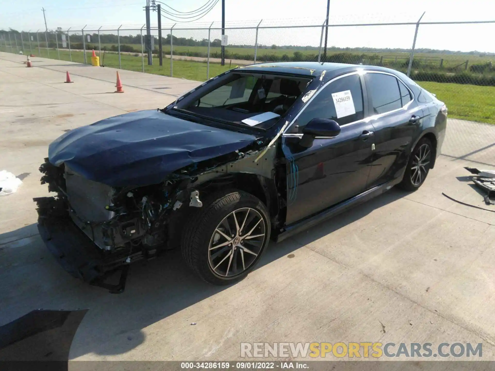 2 Photograph of a damaged car 4T1G11AKXNU665548 TOYOTA CAMRY 2022