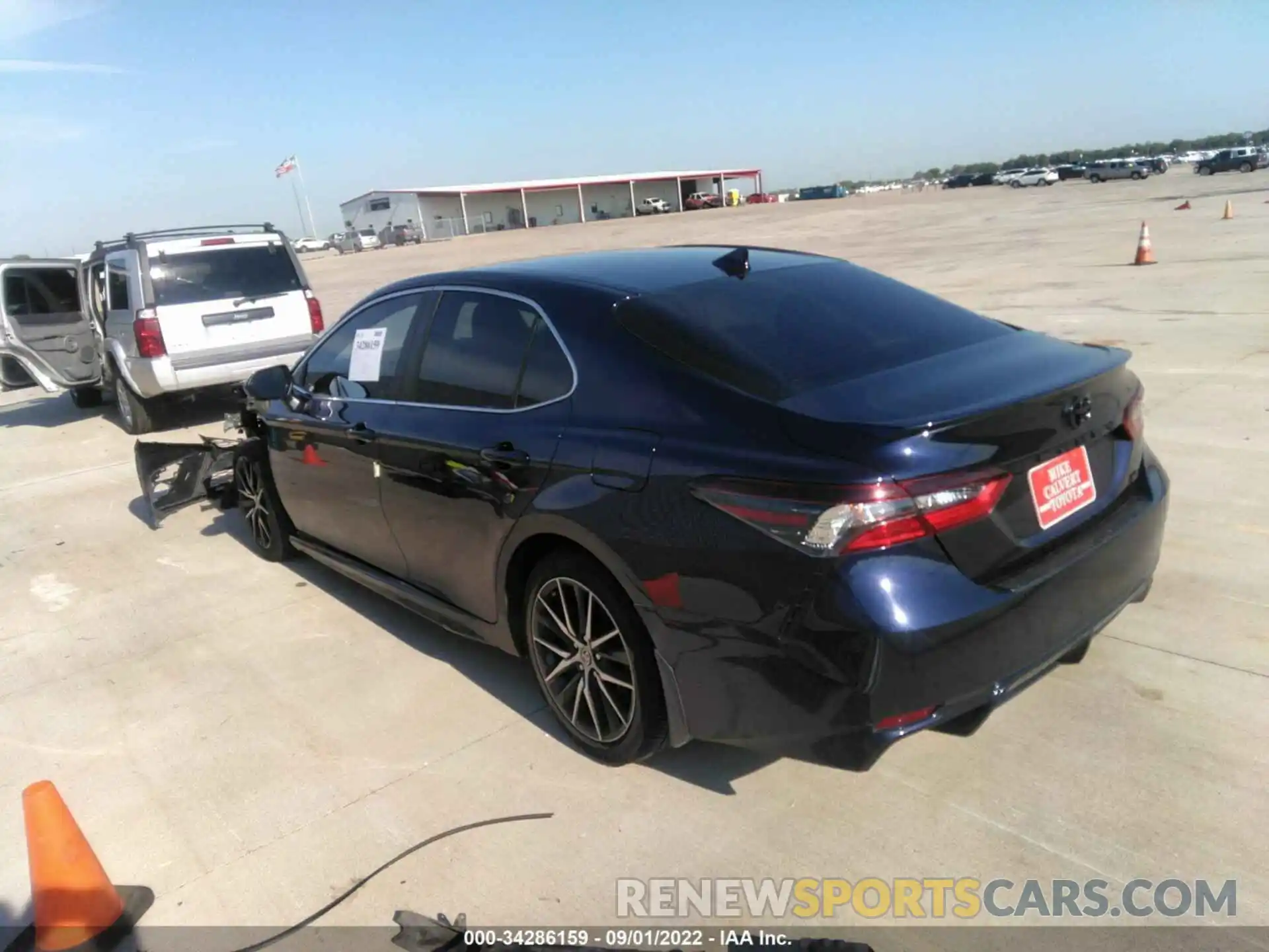 3 Photograph of a damaged car 4T1G11AKXNU665548 TOYOTA CAMRY 2022