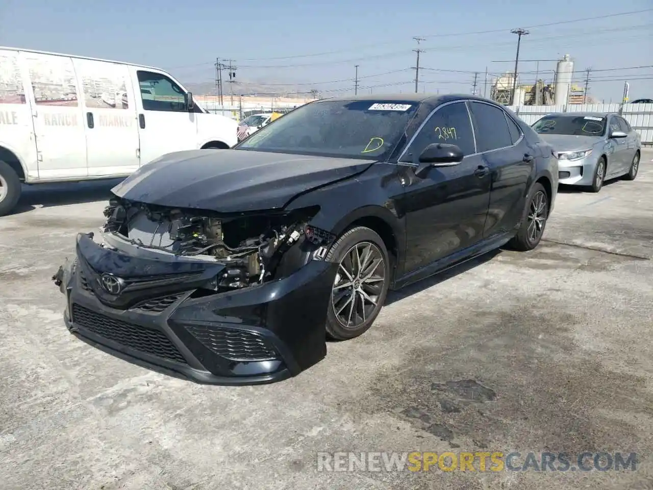 2 Photograph of a damaged car 4T1G11AKXNU670958 TOYOTA CAMRY 2022