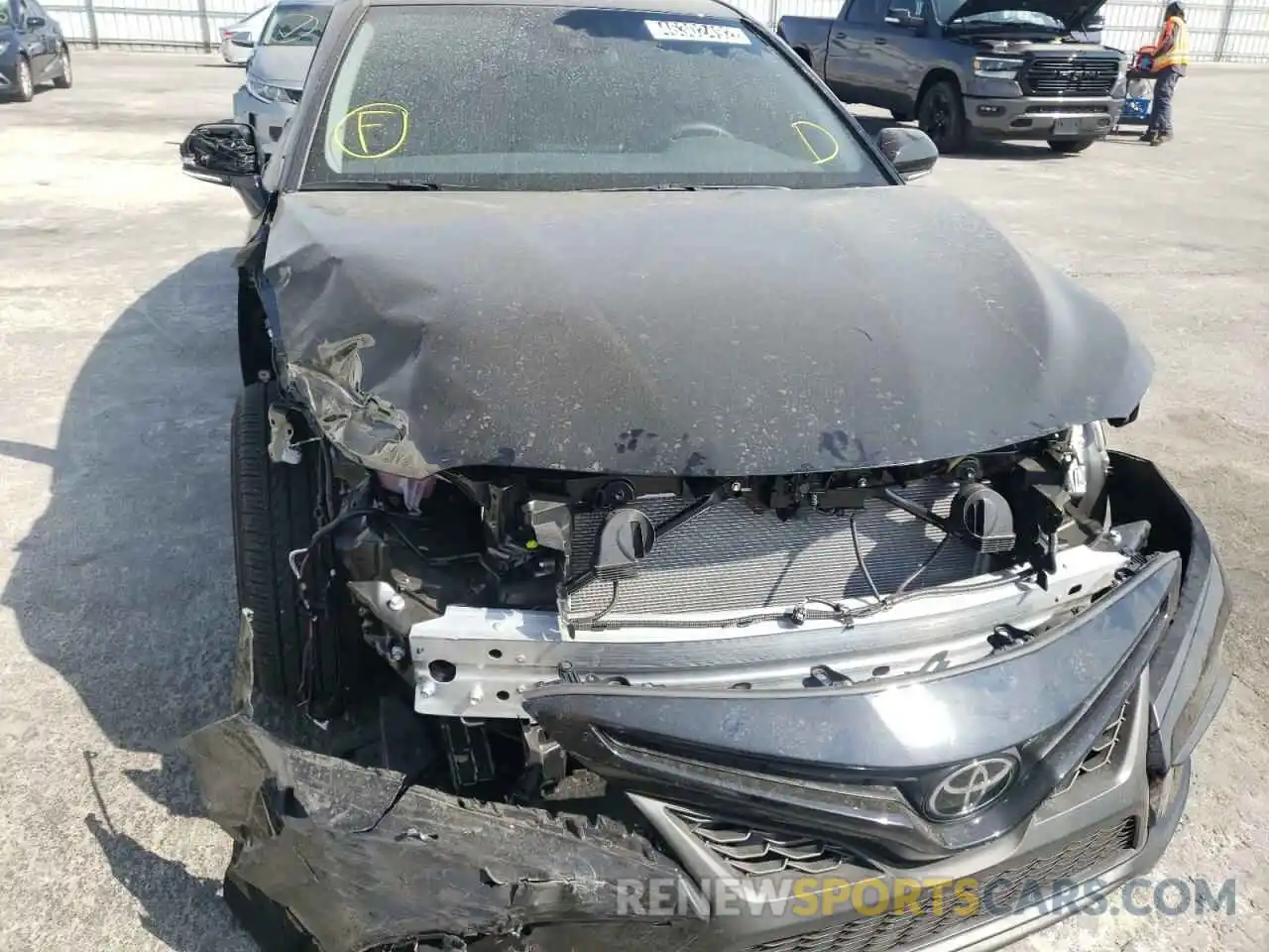 9 Photograph of a damaged car 4T1G11AKXNU670958 TOYOTA CAMRY 2022