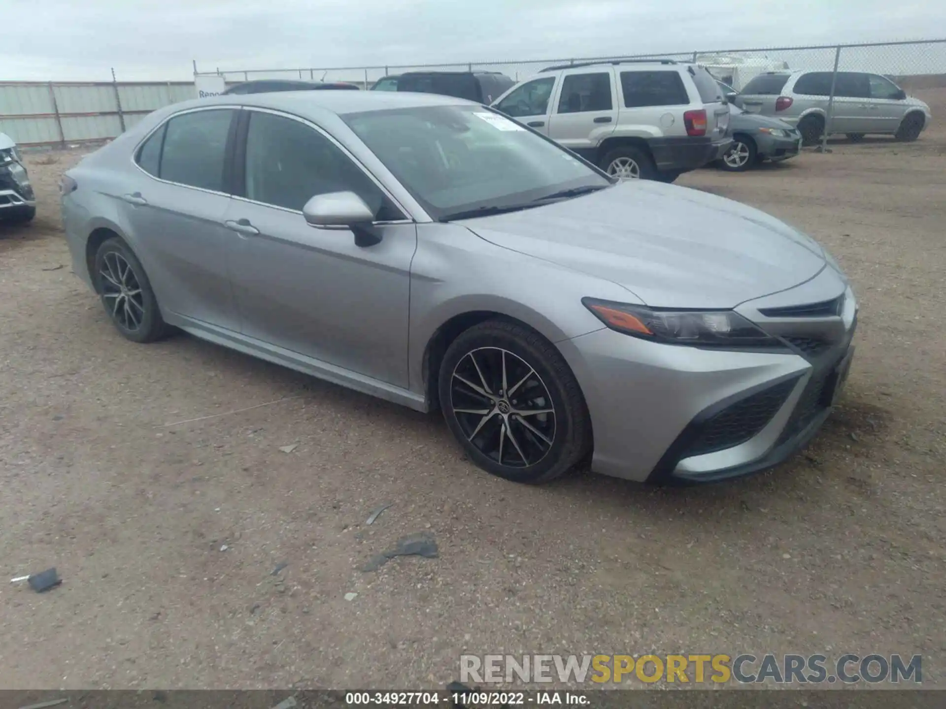 1 Photograph of a damaged car 4T1G11AKXNU684004 TOYOTA CAMRY 2022