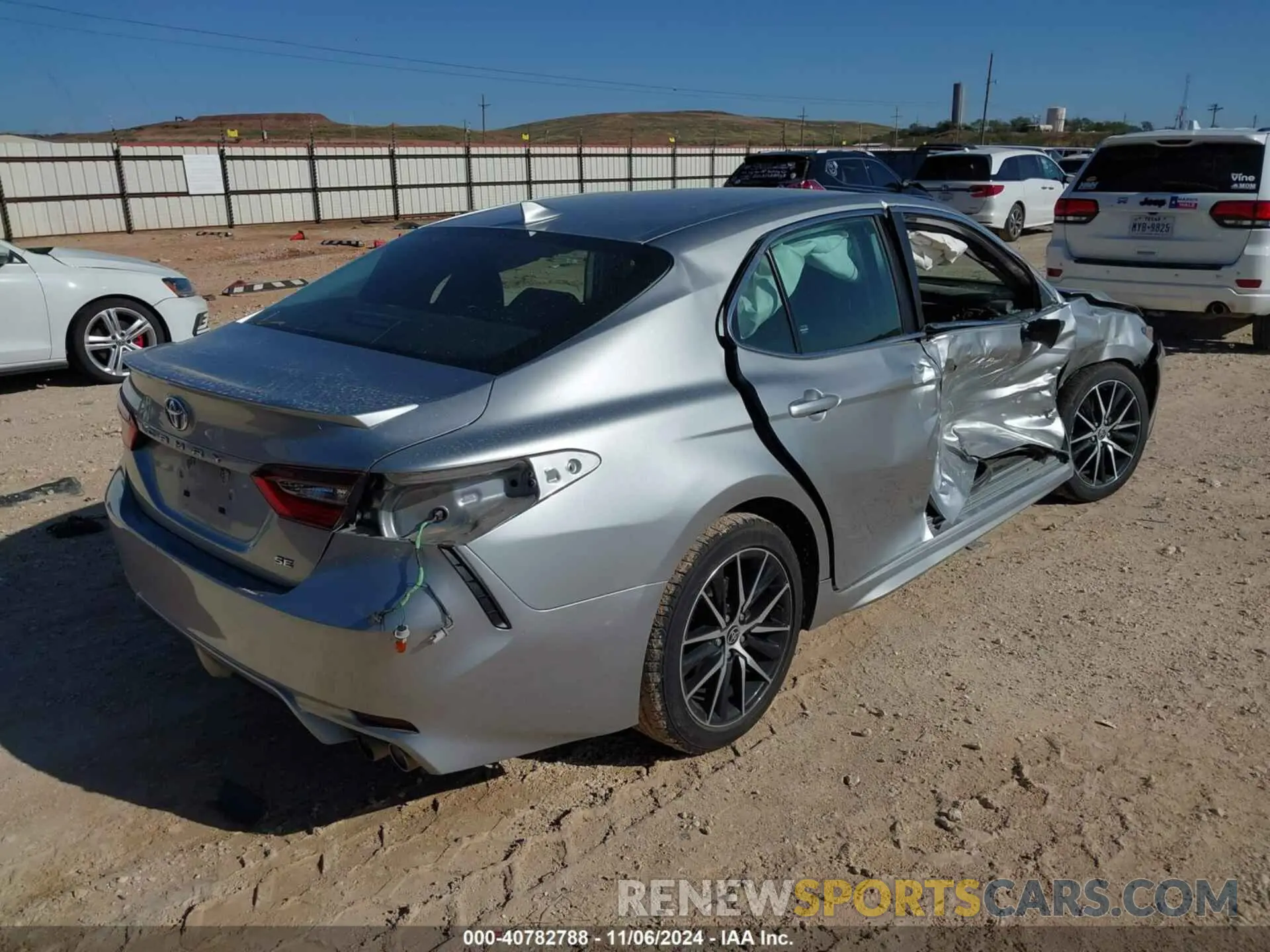 4 Photograph of a damaged car 4T1G11AKXNU697903 TOYOTA CAMRY 2022