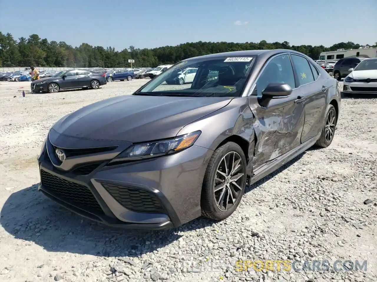 2 Photograph of a damaged car 4T1G11AKXNU698517 TOYOTA CAMRY 2022