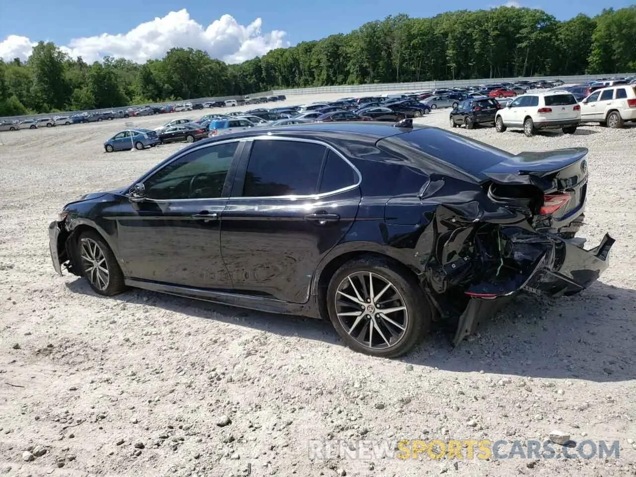2 Photograph of a damaged car 4T1G11AKXNU700010 TOYOTA CAMRY 2022