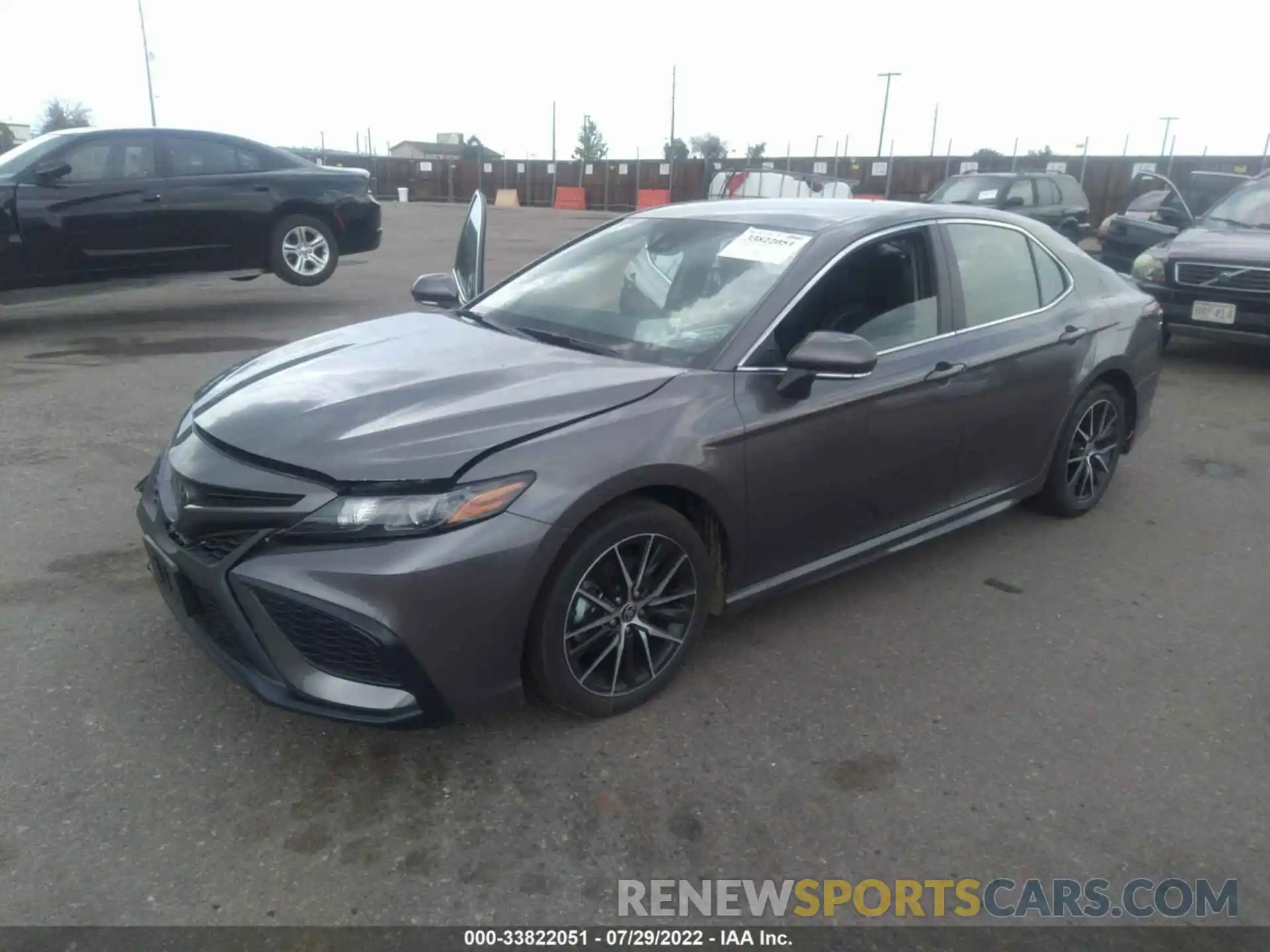 2 Photograph of a damaged car 4T1G11AKXNU706616 TOYOTA CAMRY 2022