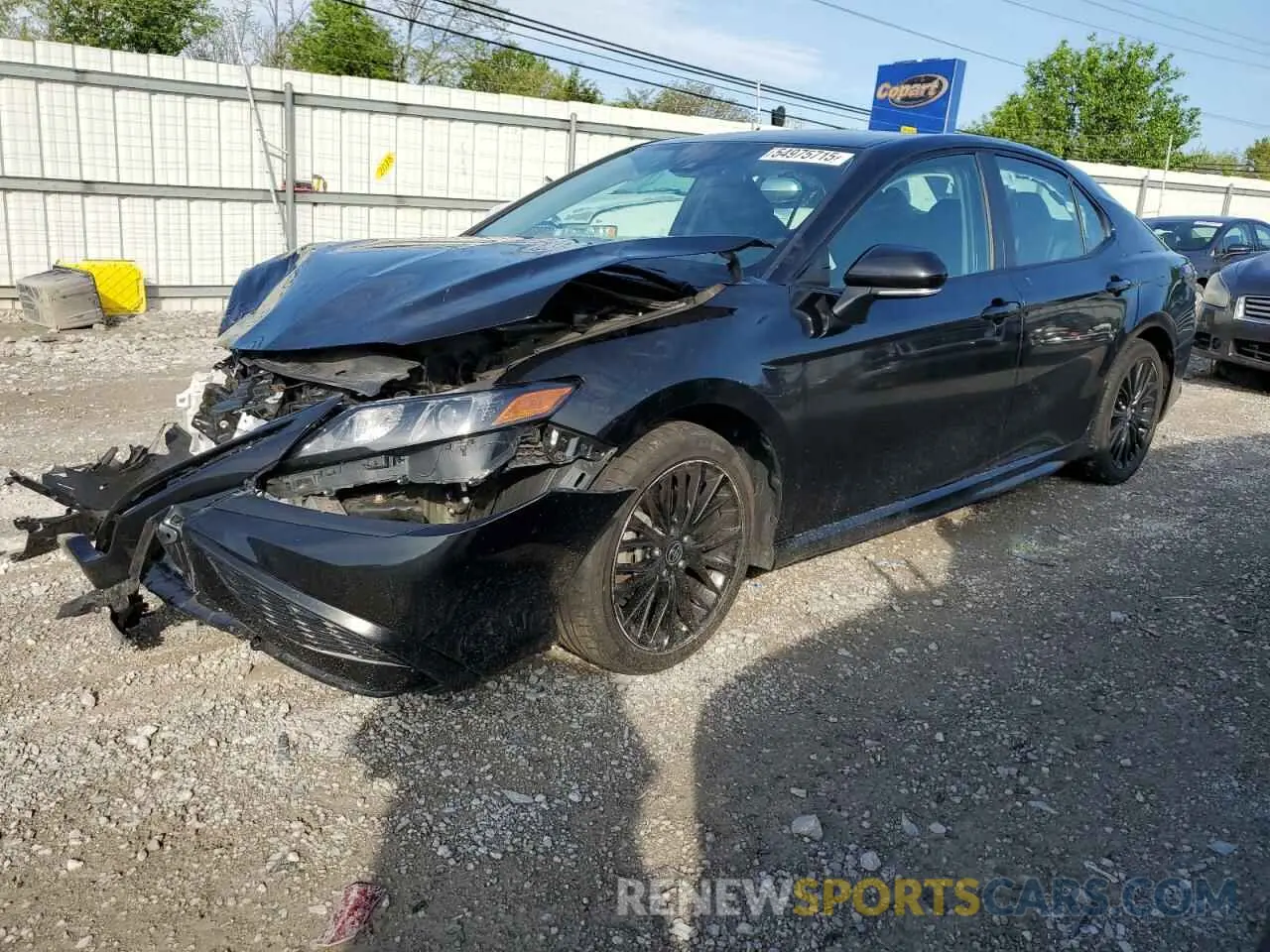 1 Photograph of a damaged car 4T1G11BK0NU048903 TOYOTA CAMRY 2022