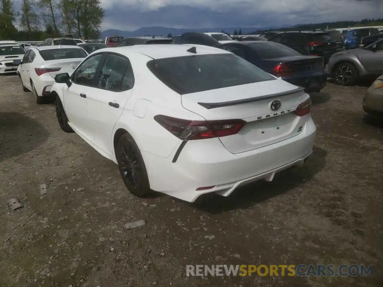 3 Photograph of a damaged car 4T1G11BK0NU055916 TOYOTA CAMRY 2022