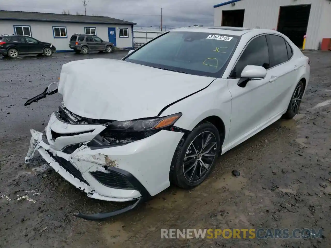 2 Photograph of a damaged car 4T1G11BK0NU057276 TOYOTA CAMRY 2022