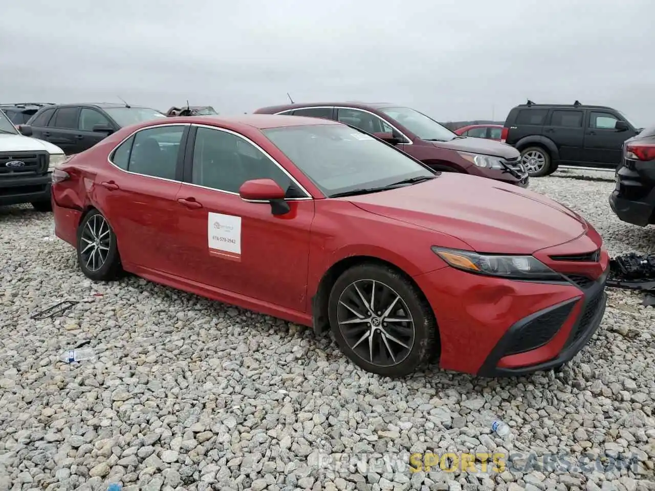 4 Photograph of a damaged car 4T1G11BK1NU065449 TOYOTA CAMRY 2022