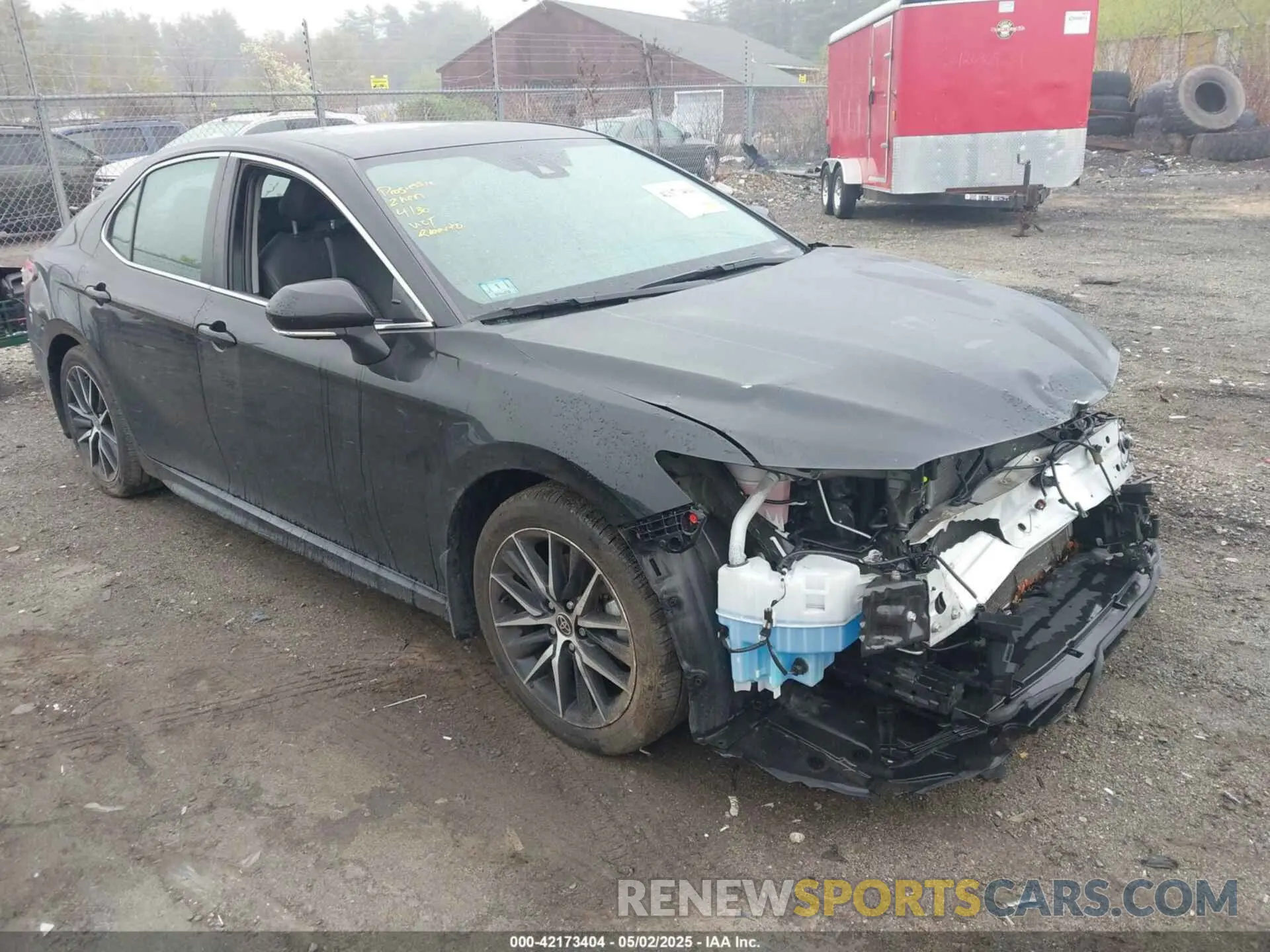 1 Photograph of a damaged car 4T1G11BK1NU072711 TOYOTA CAMRY 2022
