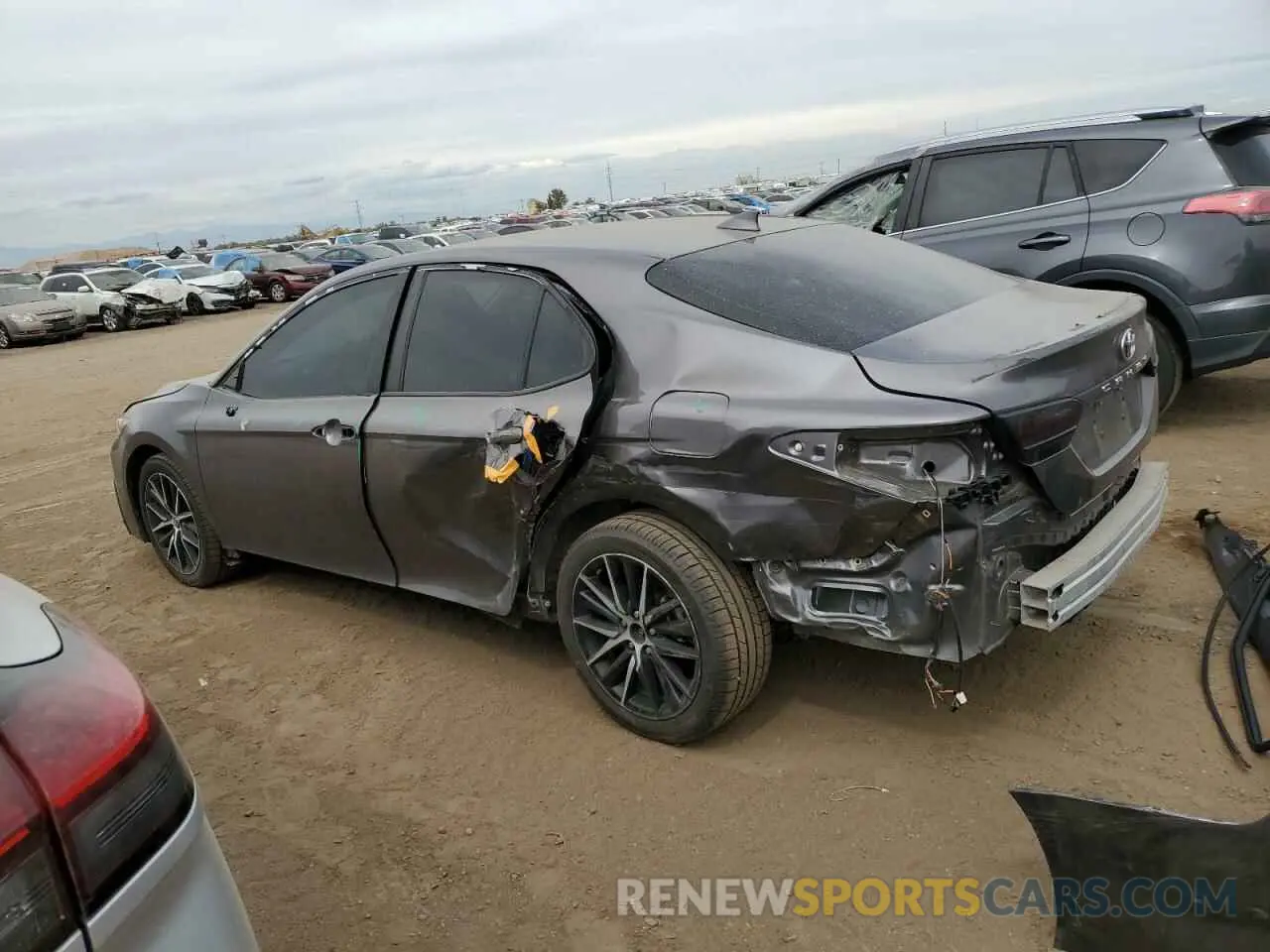 2 Photograph of a damaged car 4T1G11BK2NU052614 TOYOTA CAMRY 2022