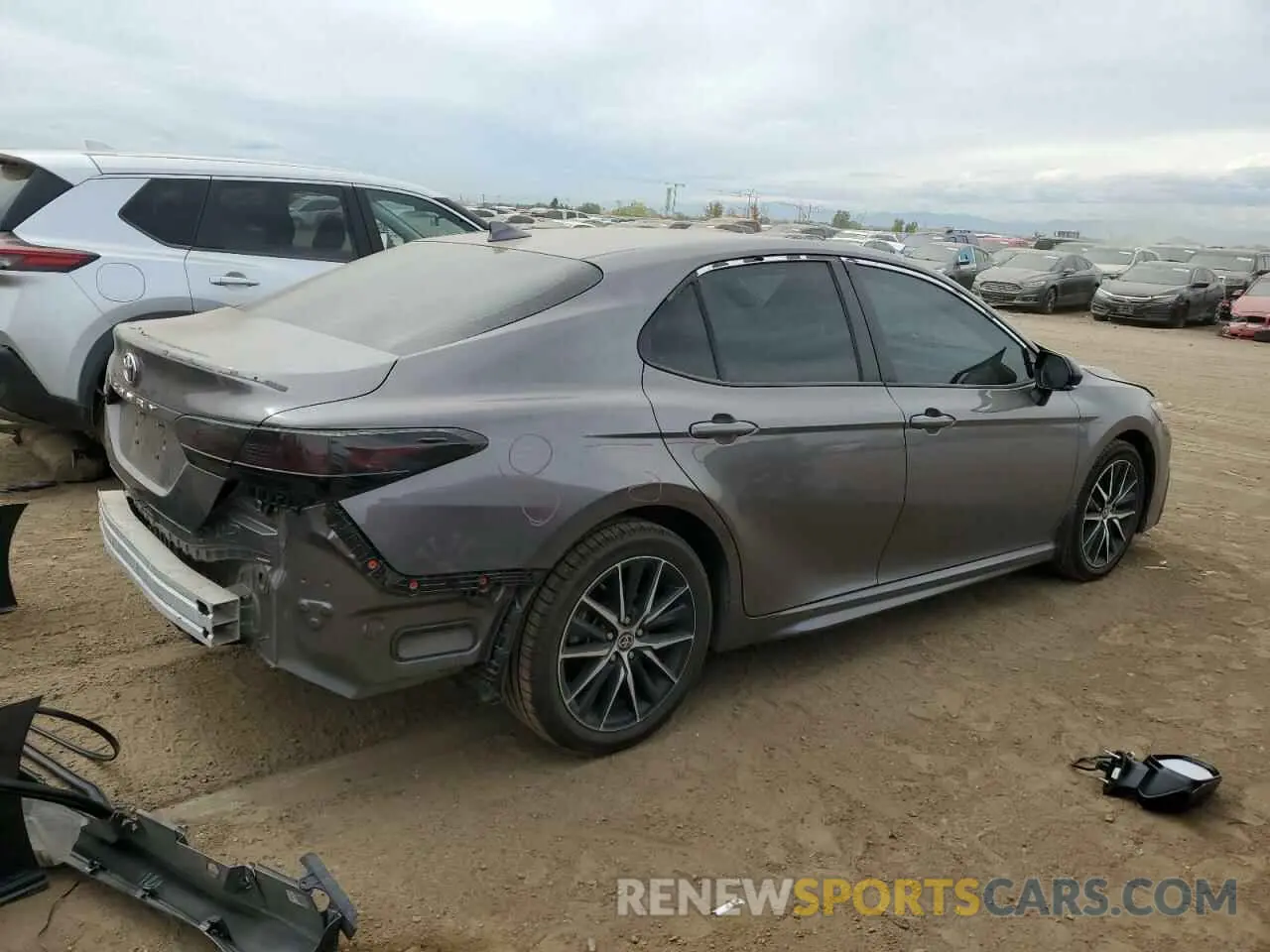 3 Photograph of a damaged car 4T1G11BK2NU052614 TOYOTA CAMRY 2022