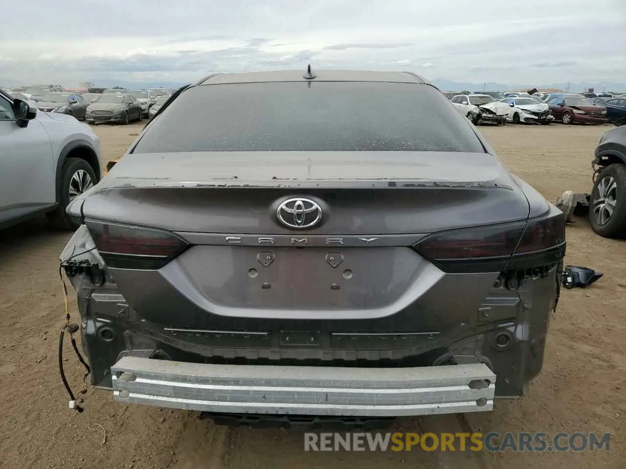 6 Photograph of a damaged car 4T1G11BK2NU052614 TOYOTA CAMRY 2022