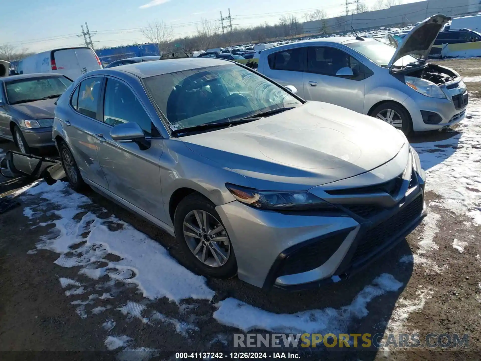 1 Photograph of a damaged car 4T1G11BK2NU072488 TOYOTA CAMRY 2022