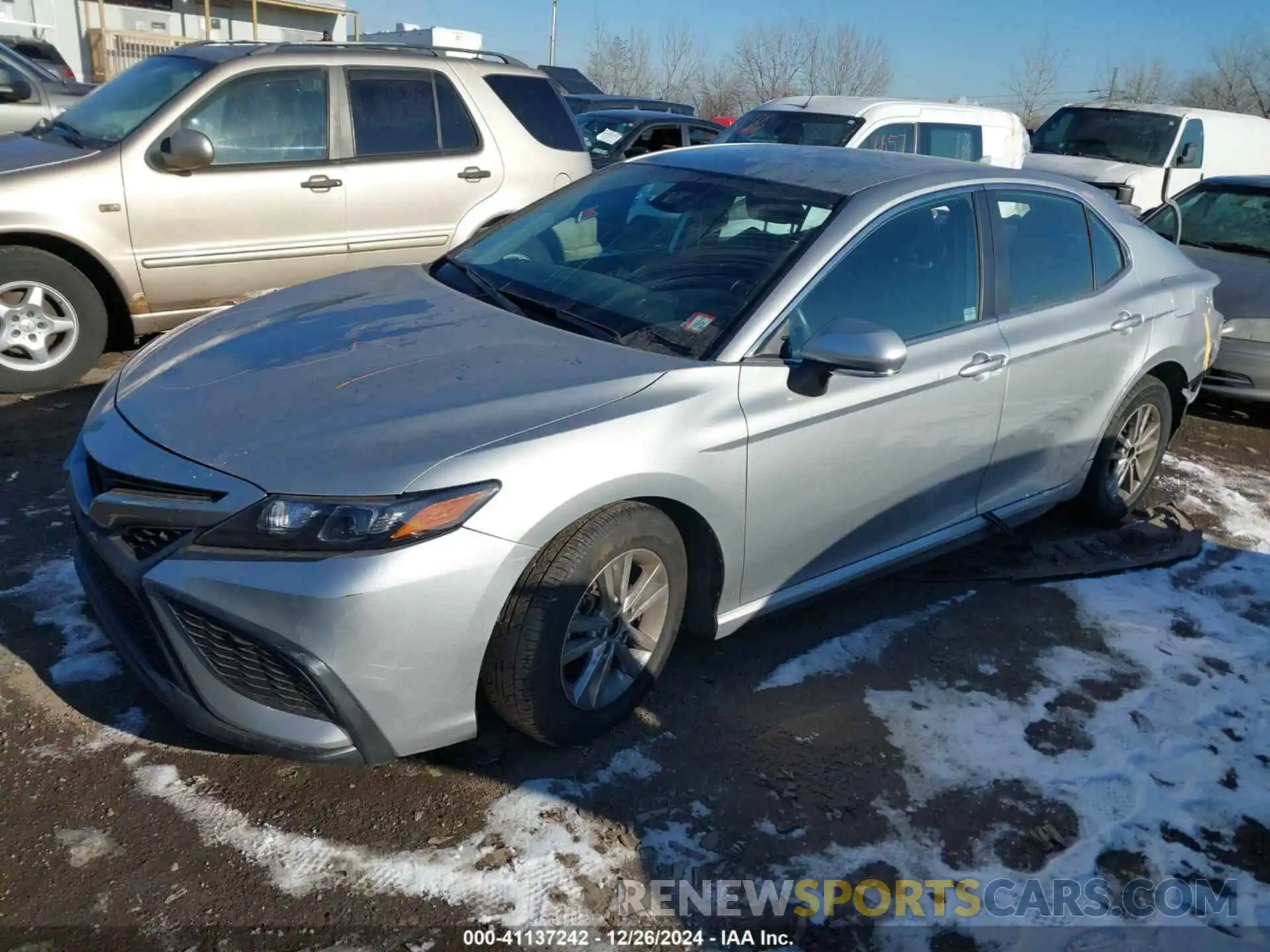 2 Photograph of a damaged car 4T1G11BK2NU072488 TOYOTA CAMRY 2022