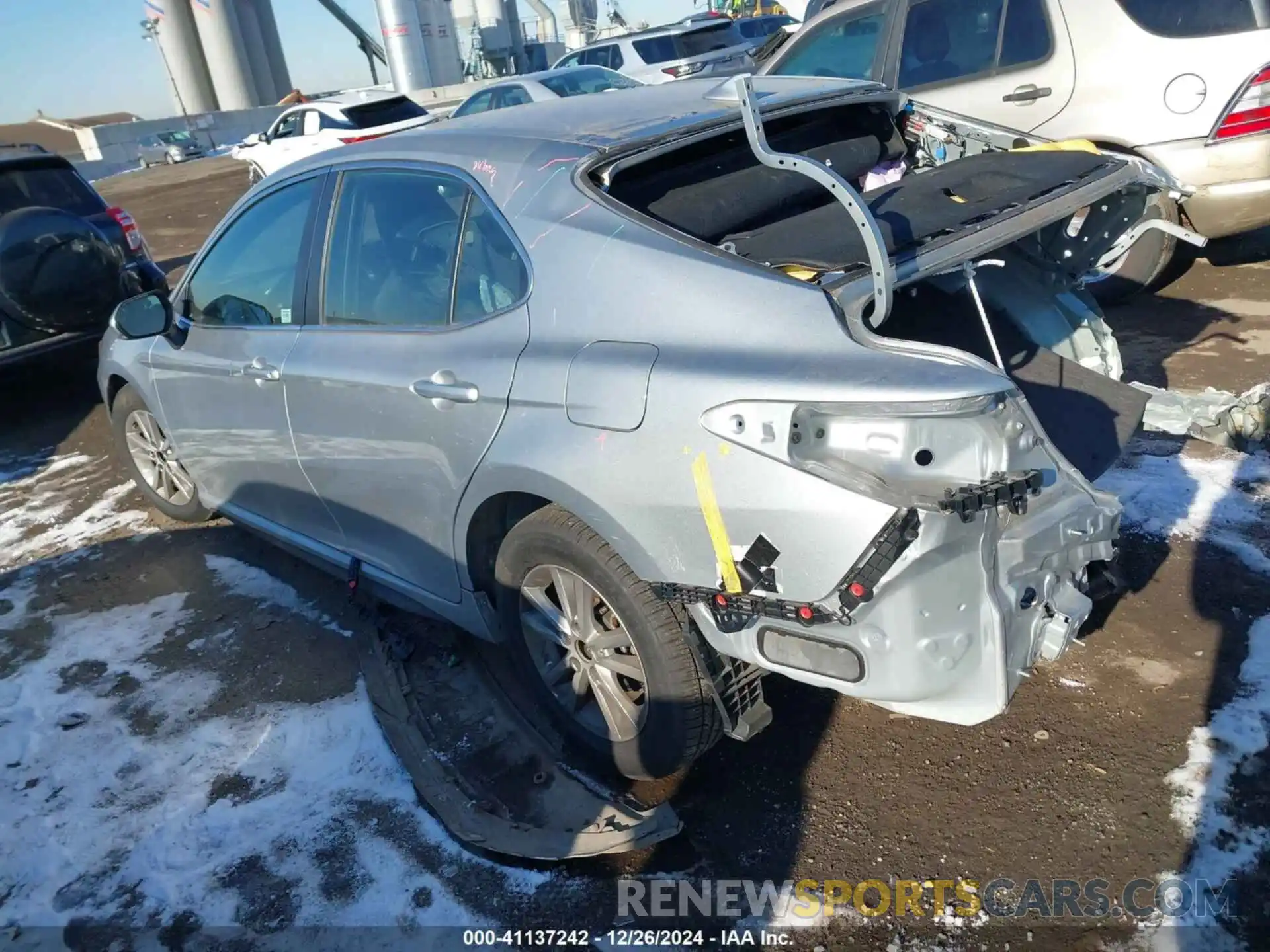 3 Photograph of a damaged car 4T1G11BK2NU072488 TOYOTA CAMRY 2022