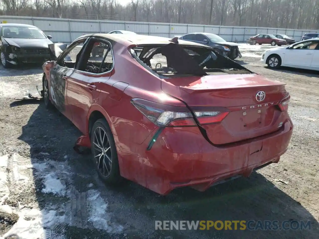 3 Photograph of a damaged car 4T1G11BK3NU047826 TOYOTA CAMRY 2022