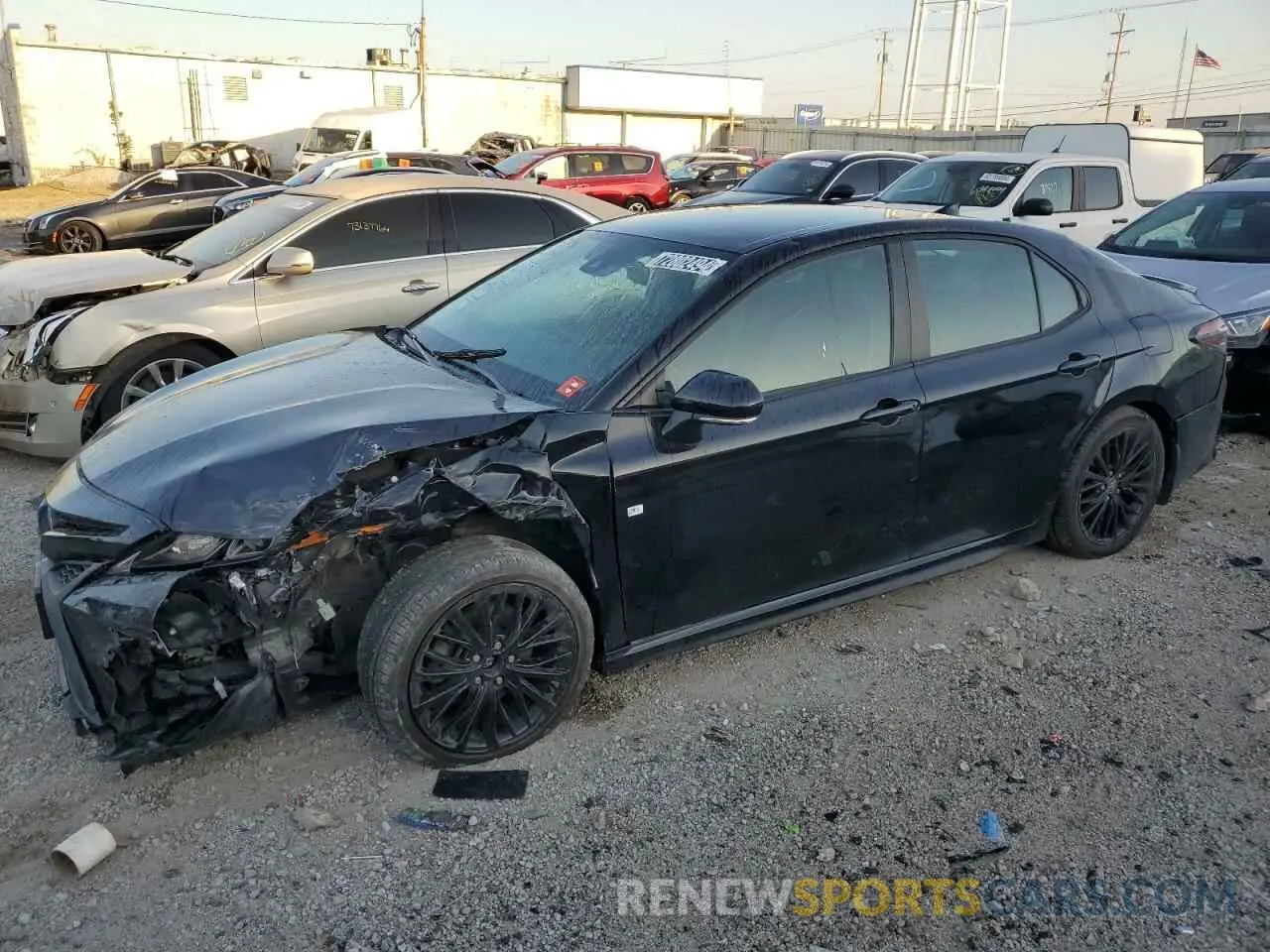 1 Photograph of a damaged car 4T1G11BK3NU049186 TOYOTA CAMRY 2022