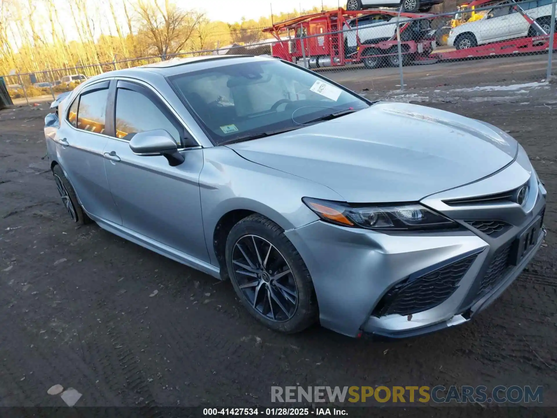 1 Photograph of a damaged car 4T1G11BK3NU072709 TOYOTA CAMRY 2022