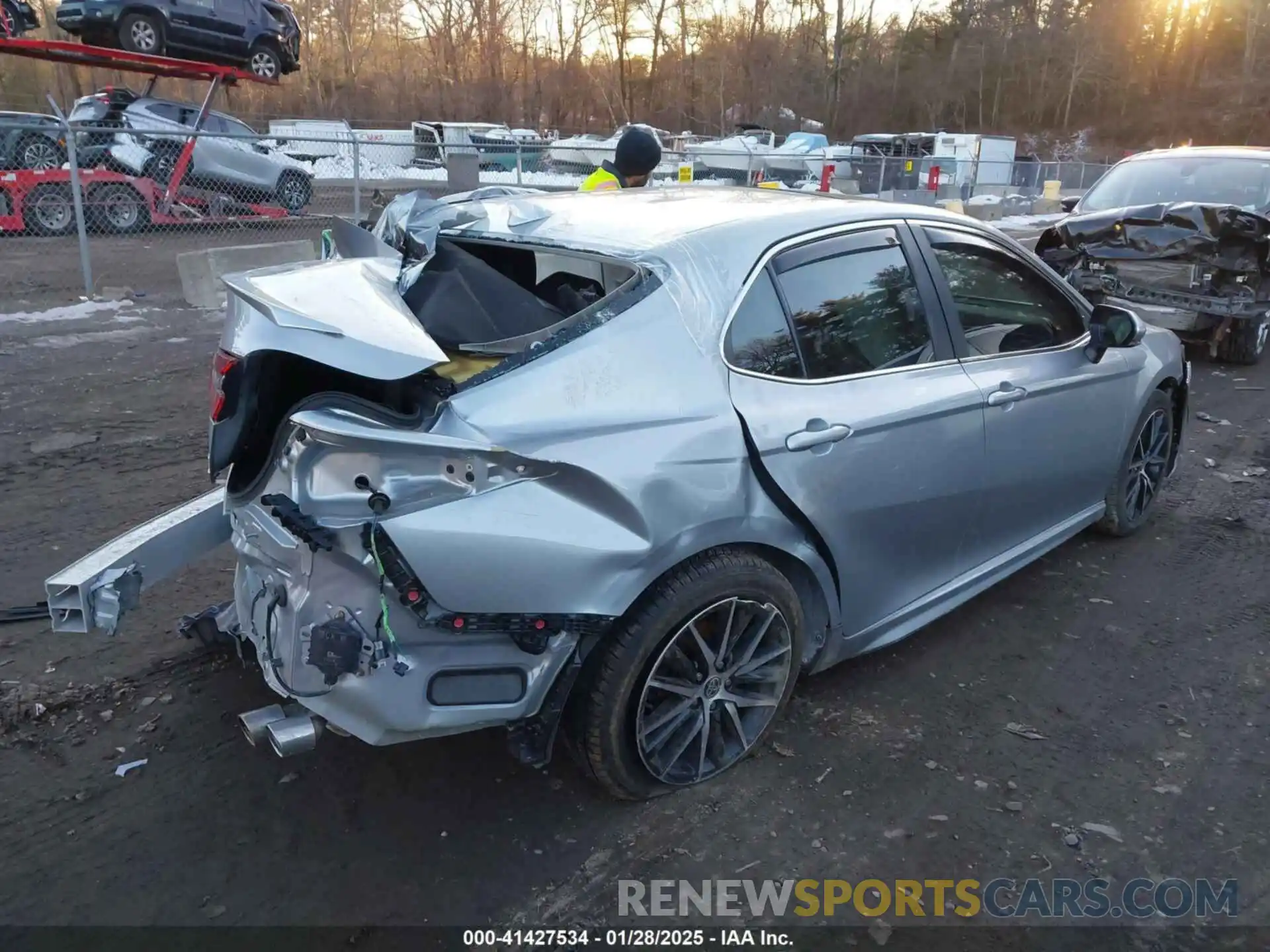 4 Photograph of a damaged car 4T1G11BK3NU072709 TOYOTA CAMRY 2022