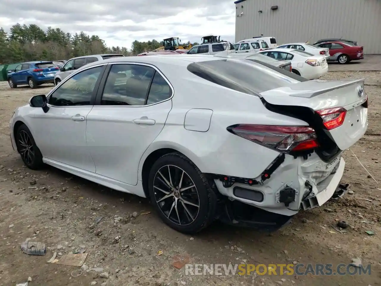 2 Photograph of a damaged car 4T1G11BK4NU058902 TOYOTA CAMRY 2022