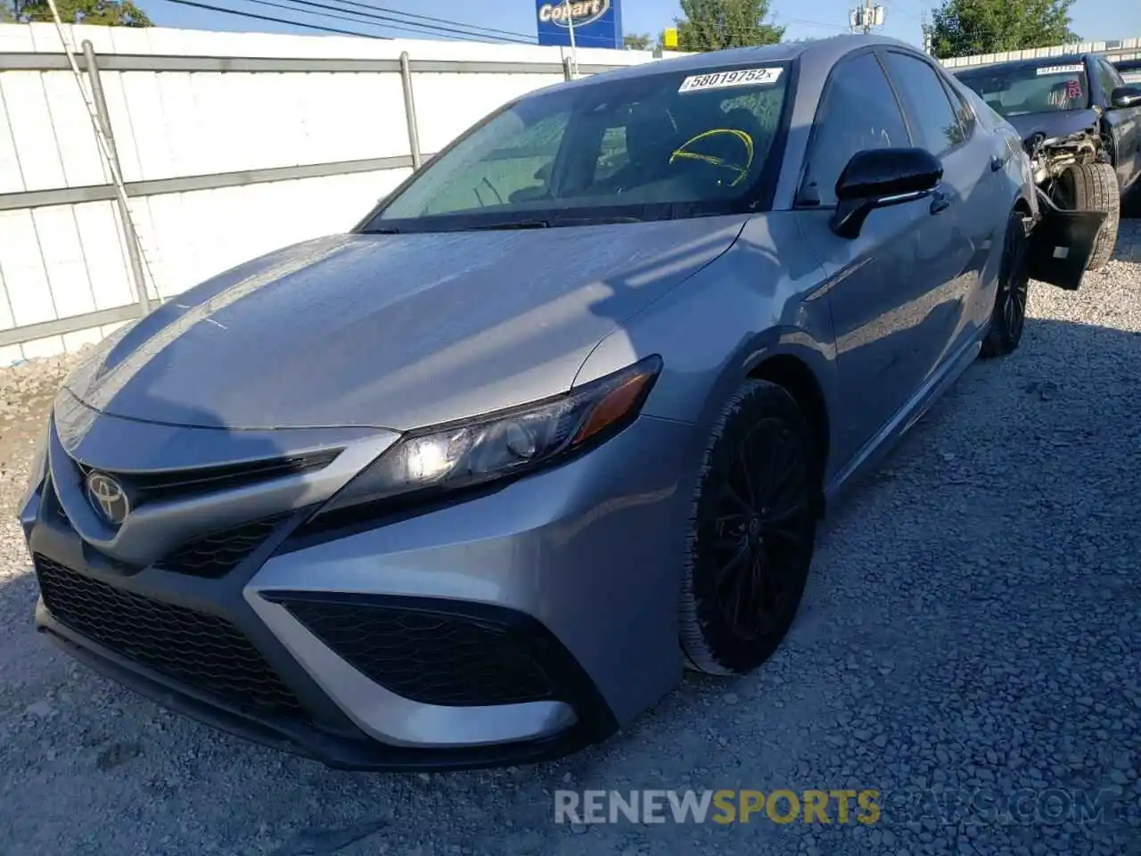 2 Photograph of a damaged car 4T1G11BK5NU052557 TOYOTA CAMRY 2022