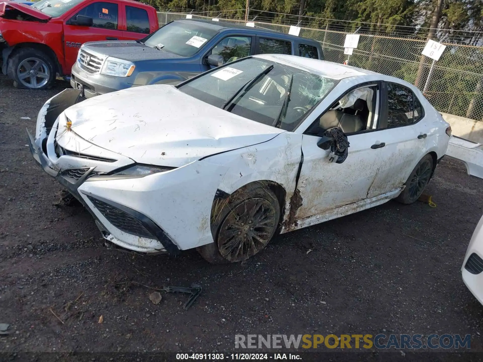 2 Photograph of a damaged car 4T1G11BK6NU066256 TOYOTA CAMRY 2022
