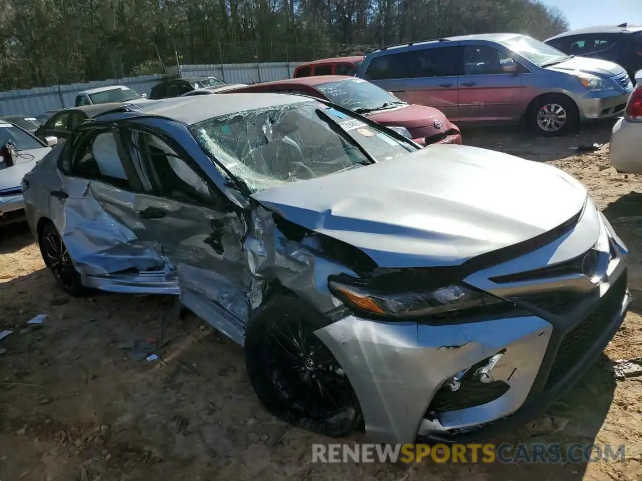 4 Photograph of a damaged car 4T1G11BK6NU072137 TOYOTA CAMRY 2022