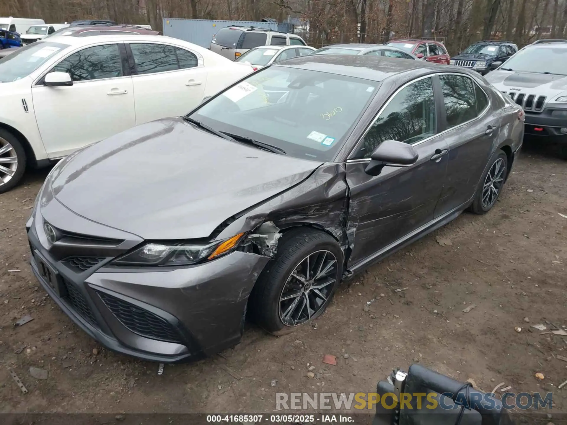 6 Photograph of a damaged car 4T1G11BK7NU050003 TOYOTA CAMRY 2022