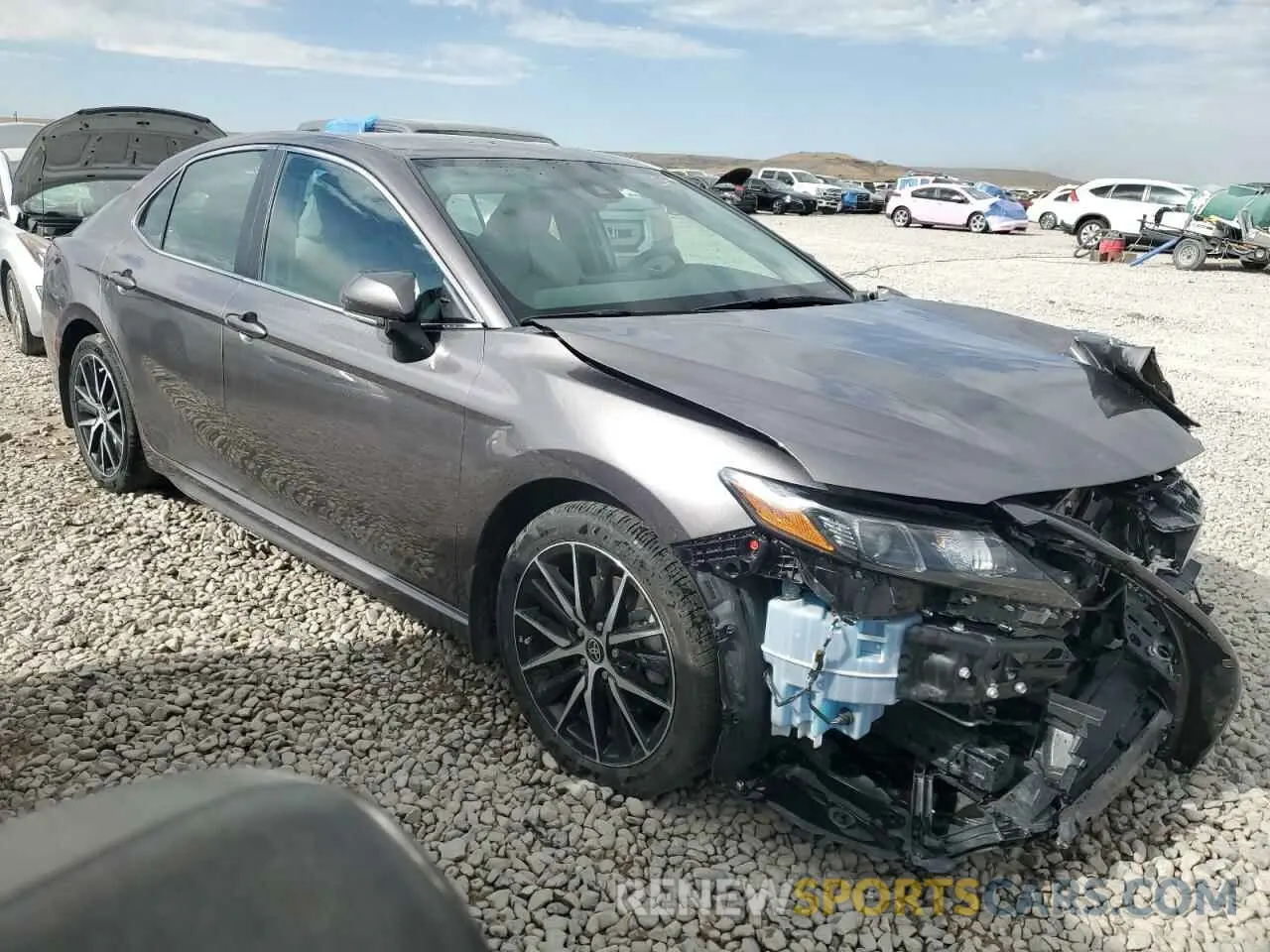 4 Photograph of a damaged car 4T1G11BK7NU071773 TOYOTA CAMRY 2022