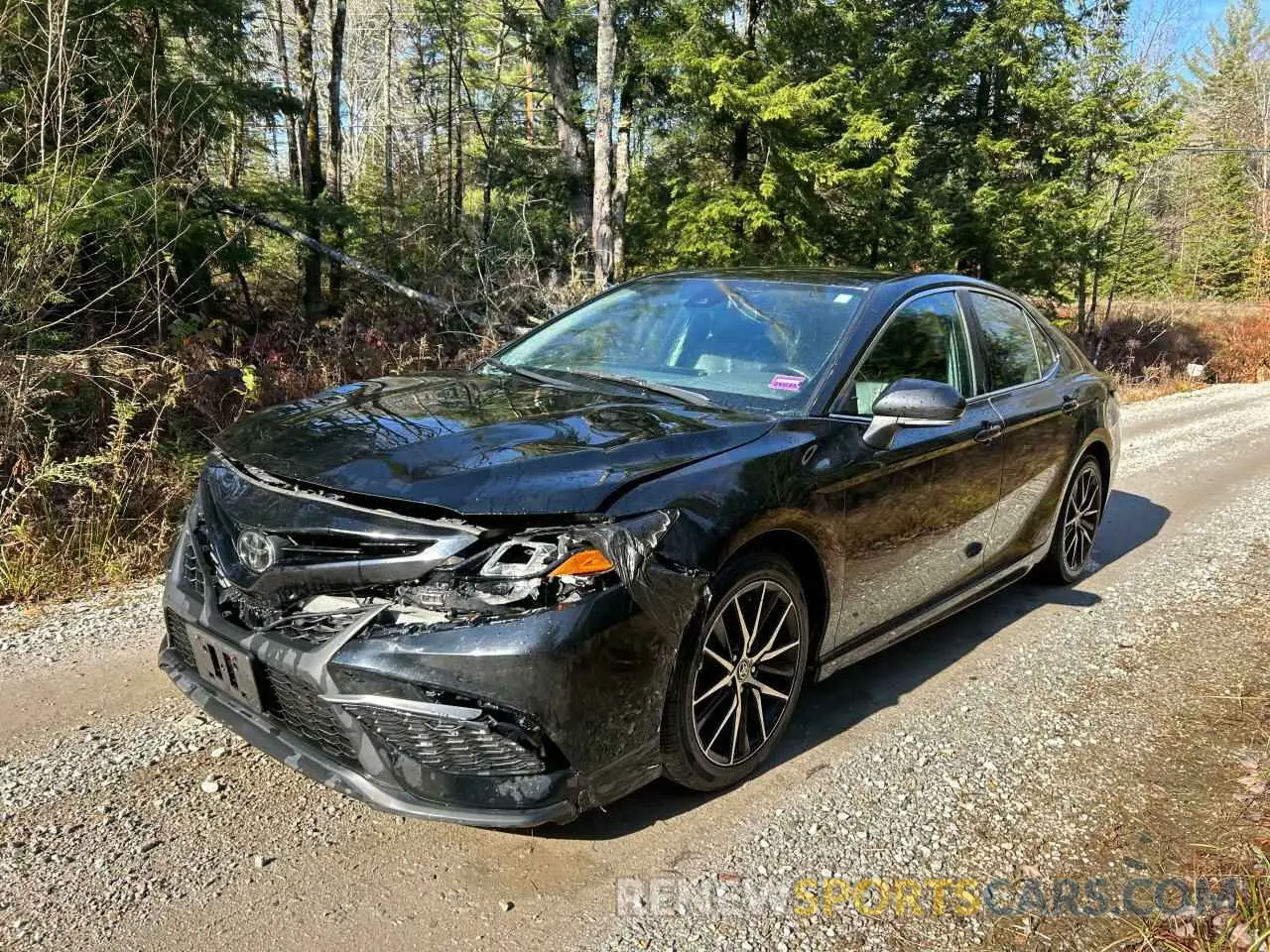 2 Photograph of a damaged car 4T1G11BK8NU055324 TOYOTA CAMRY 2022