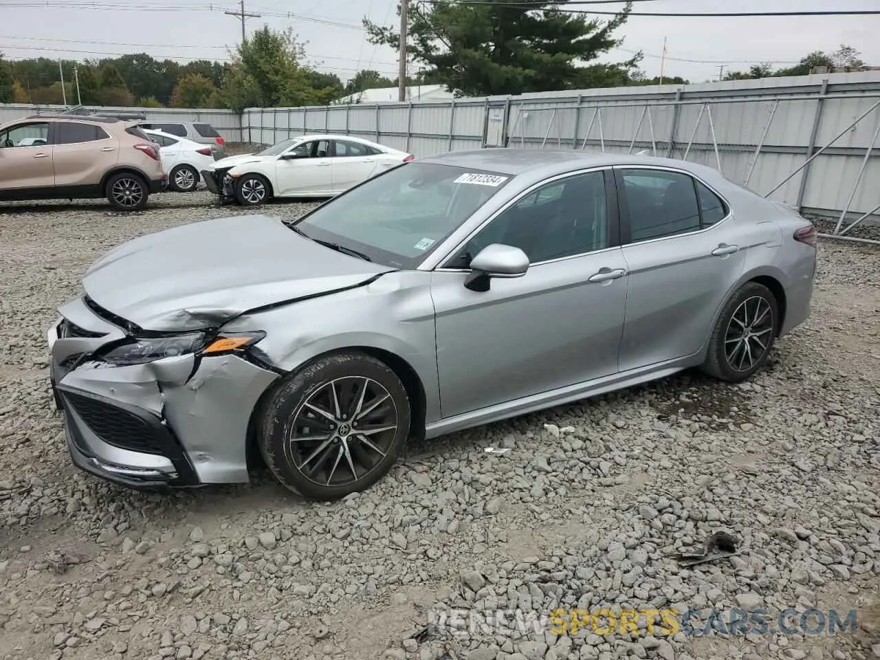 1 Photograph of a damaged car 4T1G11BK8NU055548 TOYOTA CAMRY 2022