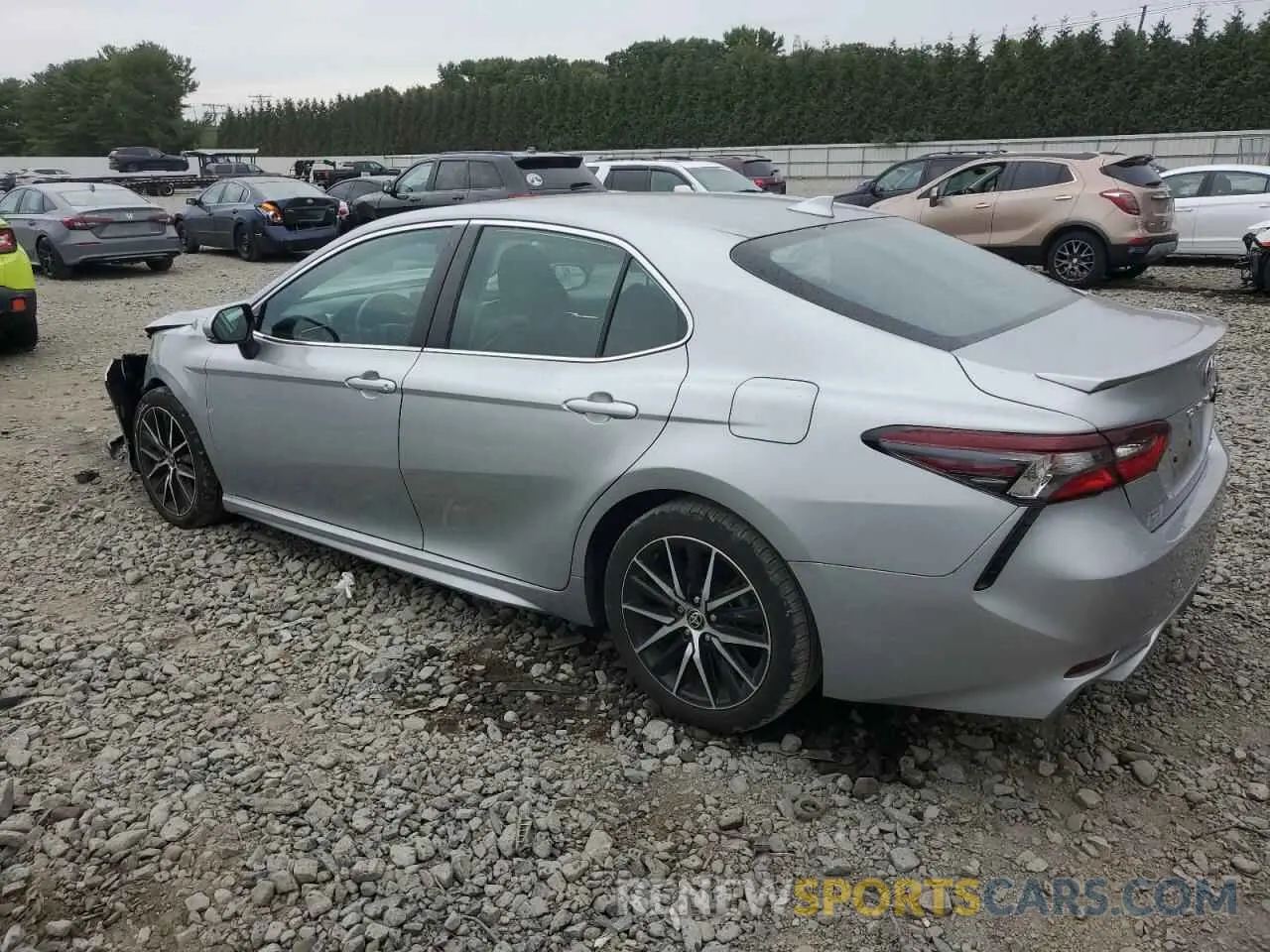 2 Photograph of a damaged car 4T1G11BK8NU055548 TOYOTA CAMRY 2022