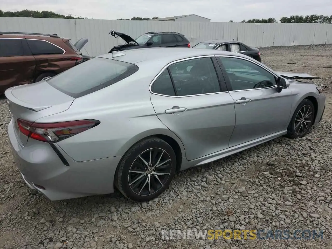 3 Photograph of a damaged car 4T1G11BK8NU055548 TOYOTA CAMRY 2022