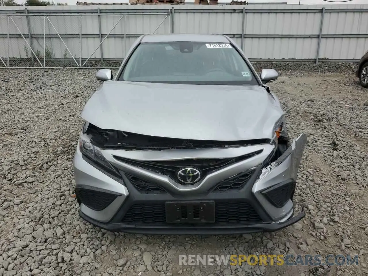 5 Photograph of a damaged car 4T1G11BK8NU055548 TOYOTA CAMRY 2022