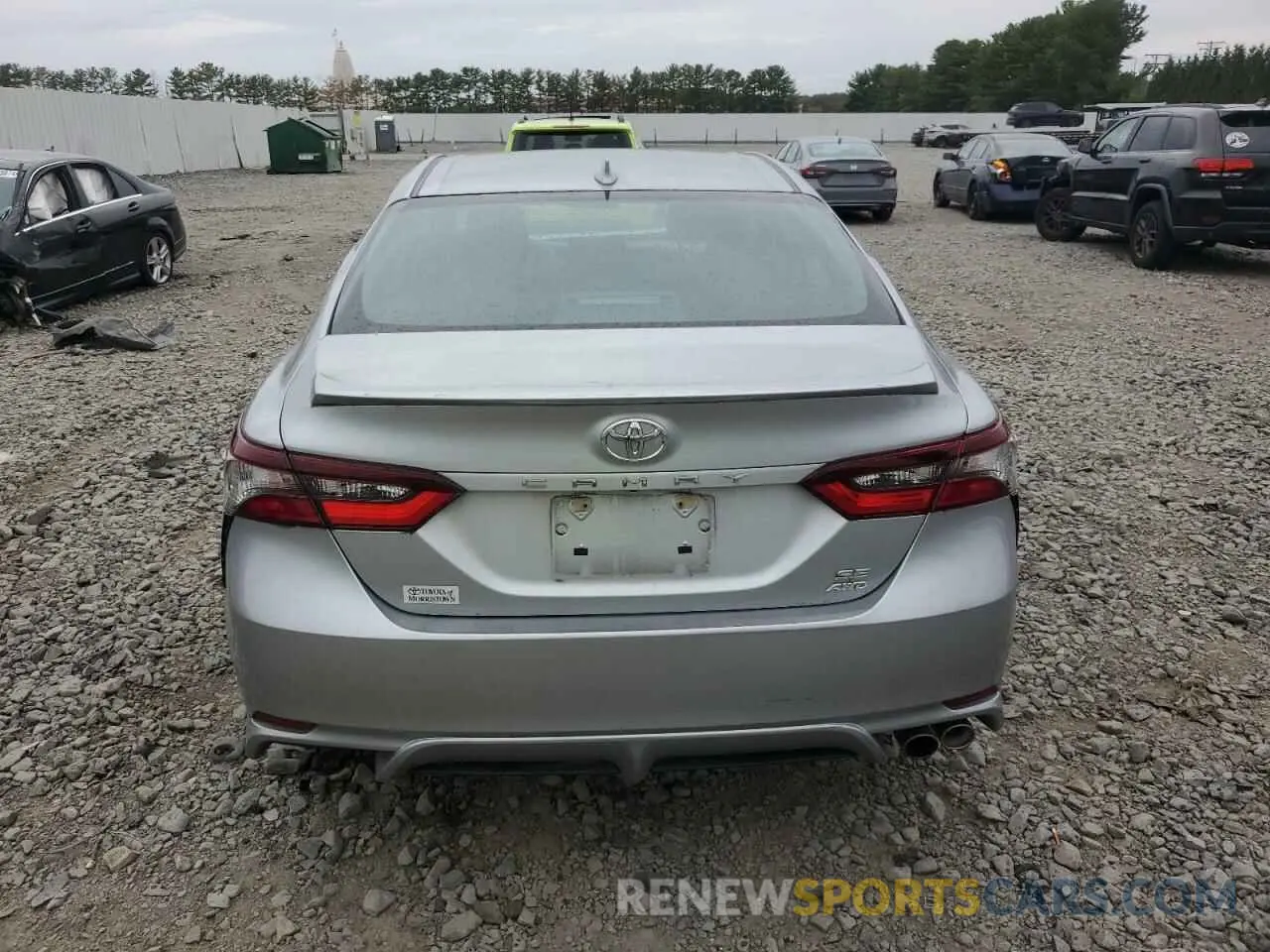 6 Photograph of a damaged car 4T1G11BK8NU055548 TOYOTA CAMRY 2022