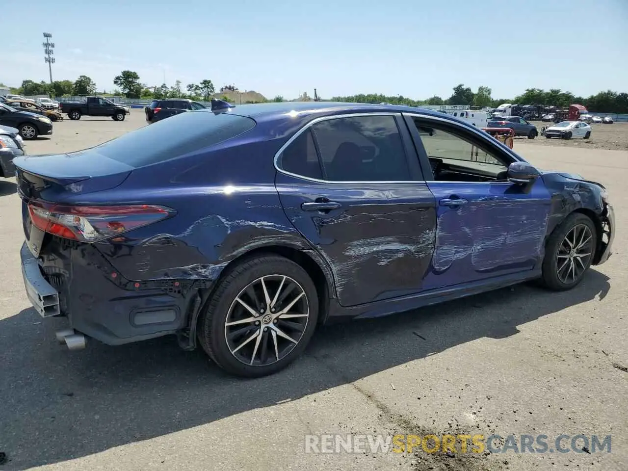 3 Photograph of a damaged car 4T1G11BK8NU059633 TOYOTA CAMRY 2022