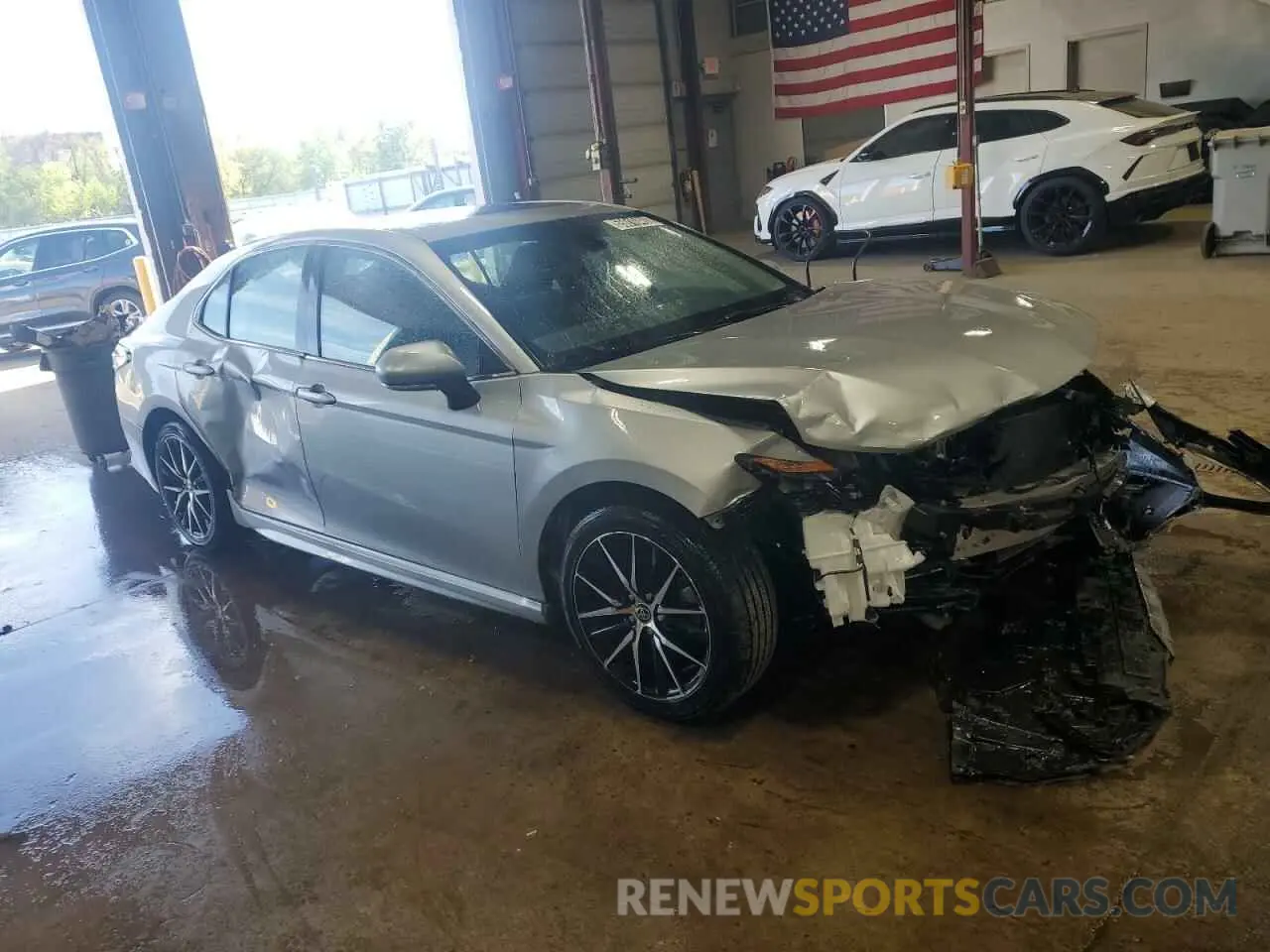 4 Photograph of a damaged car 4T1G11BK8NU061740 TOYOTA CAMRY 2022