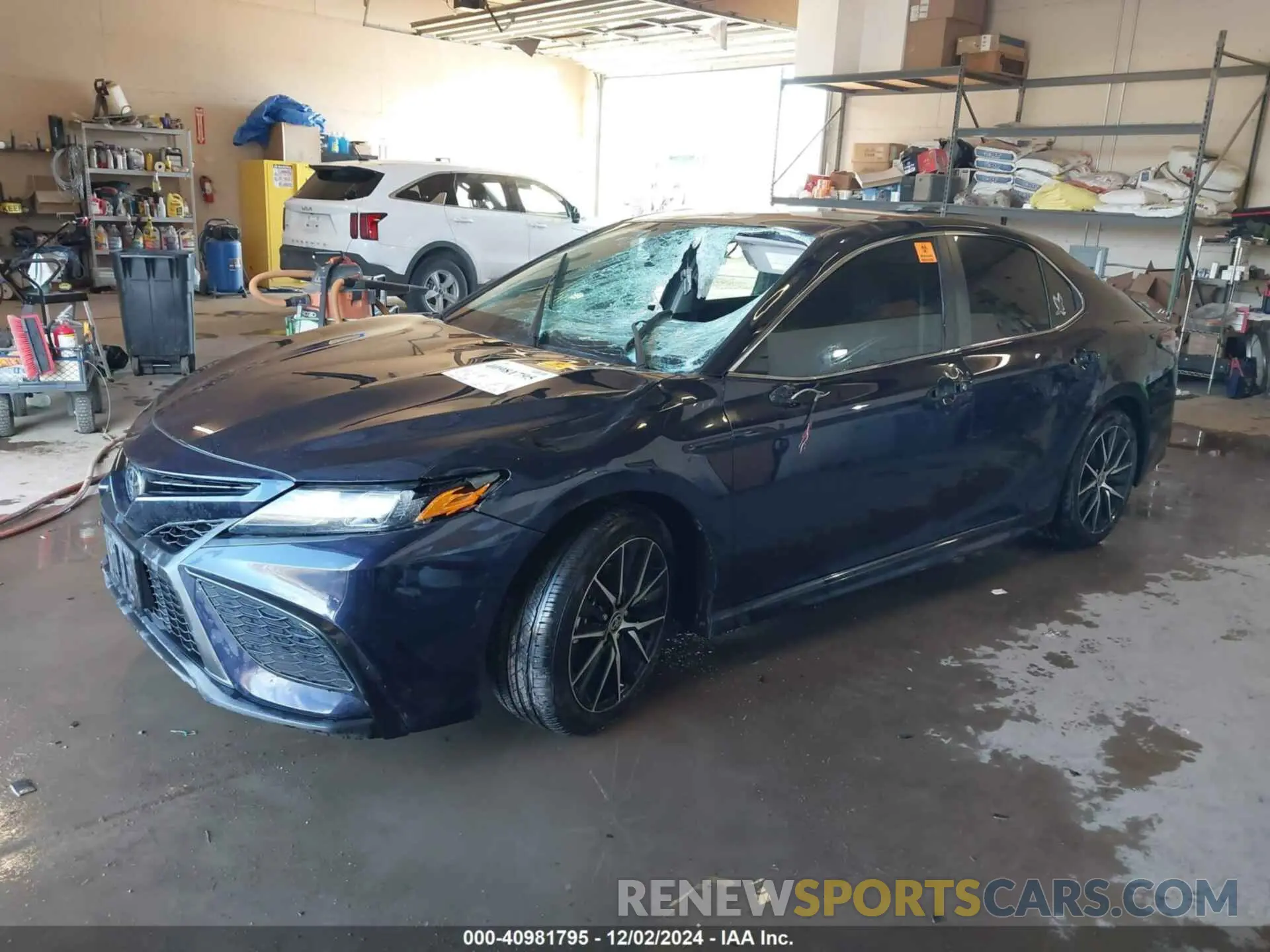 2 Photograph of a damaged car 4T1G11BK9NU060855 TOYOTA CAMRY 2022