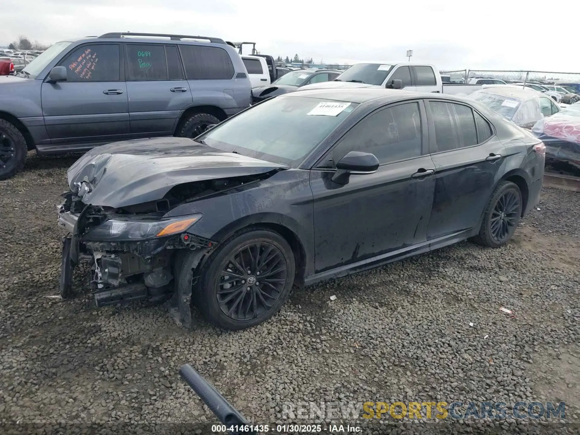2 Photograph of a damaged car 4T1G31AK0NU040196 TOYOTA CAMRY 2022