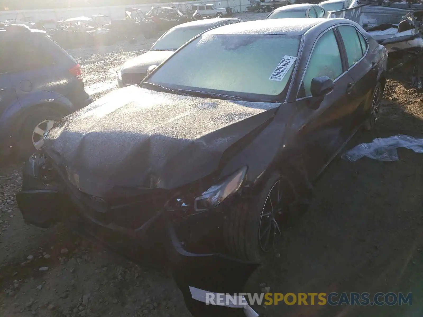 2 Photograph of a damaged car 4T1G31AK0NU571477 TOYOTA CAMRY 2022