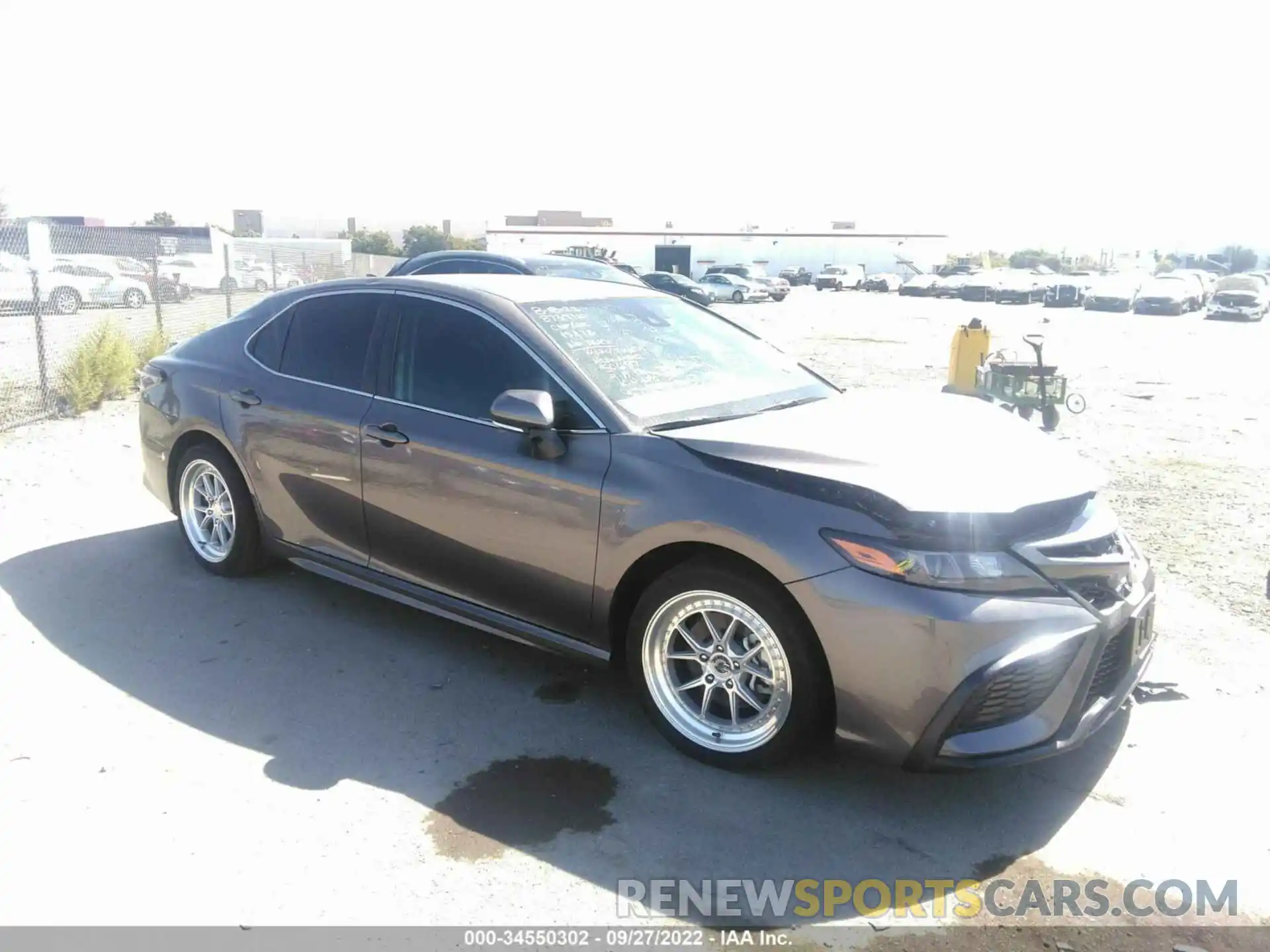 1 Photograph of a damaged car 4T1G31AK0NU571849 TOYOTA CAMRY 2022