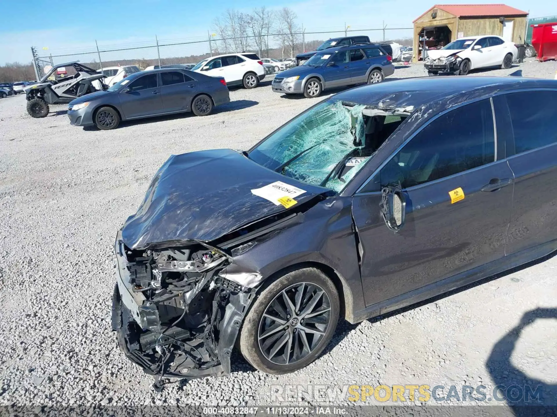 6 Photograph of a damaged car 4T1G31AK1NU570581 TOYOTA CAMRY 2022